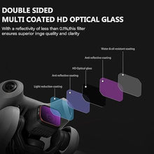 Load image into Gallery viewer, STARTRC ND Filters Set for DJI Mini 4 Pro Accessories -6 Pack (ND8,ND16,ND32,ND64,ND256,CPL)(Aluminum Version)