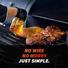 Load image into Gallery viewer, Meat Thermometer Digital Wireless, 800FT Long Range Bluetooth Cooking Thermometer, Food Thermometer for Remote Monitoring of Grill, Oven, Smoker, Air Fryer, Rotisserie, iOS & Android App