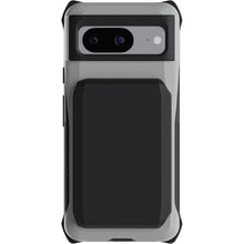 Load image into Gallery viewer, Ghostek Exec Wallet Case for Google Pixel 8 - Magnetic Credit Card Holder, Compatible with Wireless Charging, Kickstand (6.2 Inch, Gray)