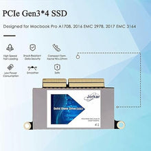 Load image into Gallery viewer, 256GB SSD Hard Drive for MacBook Pro A1708 NVMe PCIe Gen3x4, Internal Solid State Drive Upgrade for MacBook Pro A1708 (2016-2017)