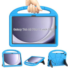 Load image into Gallery viewer, Lainergie Samsung Galaxy Tab A9 Plus Case for Kids 11 Inch 2023 (Fit Model: SM-X210/X216/X218), Lightweight Shockproof Kids Friendly Cover with Handle Stand for Samsung Galaxy A9+ Tablet 2023, Blue