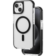 Load image into Gallery viewer, for iPhone 15 Bumper Case Fits MagSafe 15FT Drop Resistant Anti-Yellowing Heavy Duty Shockproof Back Cover Fits iPhone 15 Phone Cases 6.1", Clear