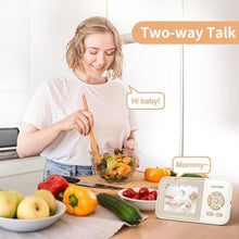 Load image into Gallery viewer, ebemate Video Baby Monitor Camera with 2.8" LCD Screen Video & Audio No Glow Night Vision,2-Way Talk Audio Cam Baby Monitoring 1200FT Range EBE28