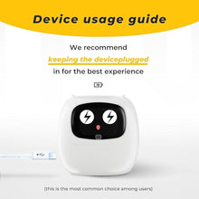 Load image into Gallery viewer, Smart pet Planter Robot Guidance on Plant Care with Emojis, Adorable Plant Companion with Rich Gesture Interaction, Neat Desk Setup Gift (Purple)