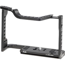 Load image into Gallery viewer, Foto4easy Camera Cage Compatible with Canon 90D 80D 70D Cameras,Quick Release Plate for Arca-Swiss,1/4" & 3/8" Screw Holes and Cold Shoe Mount for Accessories