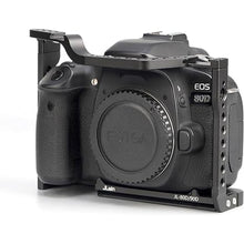 Load image into Gallery viewer, Foto4easy Camera Cage Compatible with Canon 90D 80D 70D Cameras,Quick Release Plate for Arca-Swiss,1/4" & 3/8" Screw Holes and Cold Shoe Mount for Accessories