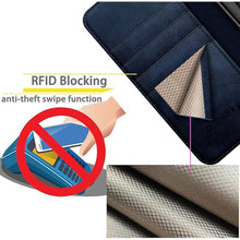 Load image into Gallery viewer, for Samsung Galaxy S24 Ultra Genuine Leather Wallet case ?RFID Blocking??4 Credit Card Holder??Real Leather? Flip Folio Book Phone case Protective Cover Women Men for S24Ultra case Dark Blue