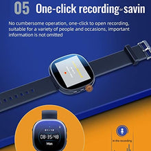 Load image into Gallery viewer, flexman Smart Watch, Digital HD 1080P Video Recorder Smartwatch with Recording Button, Noise Reduction AI Intelligent Voice Activated Recorder Watch with Bulit in 300mAh Battery(4G)