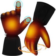 Load image into Gallery viewer, SVPRO Heated Gloves for Men Women - Electric Hand Warmers, Winter Warm Touchscreen, Battery Powered Waterproof Windproof Gloves for Outdoor Riding Skiing Hunting Camping