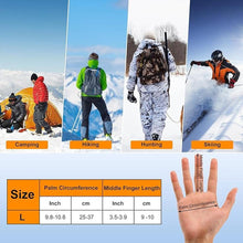 Load image into Gallery viewer, SVPRO Heated Gloves for Men Women - Electric Hand Warmers, Winter Warm Touchscreen, Battery Powered Waterproof Windproof Gloves for Outdoor Riding Skiing Hunting Camping