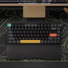 Load image into Gallery viewer, NuPhy Air75 V2 Portable 75% Low Profile Keyboard,84 keys RGB Backlight Wireless Mechanical Keyboard,Supports Bluetooth/2.4G/USB-C,Compatible with Windows/Mac OS/Linux Systems-Black Gateron Moss Switch