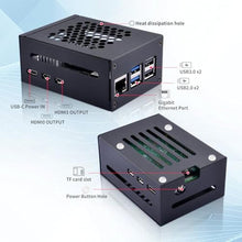 Load image into Gallery viewer, GeeekPi Metal Case for Raspberry Pi 5, with Pi 5 Active Cooler for Raspberry Pi 5 4GB/8GB, Support X1000/X1001/X1003/N04/N05 PCIe Peripheral Board