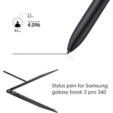 Load image into Gallery viewer, Galaxy Book 3 Pro 360 Pen for Samsung Galaxy Book Pro 3 360 S Pen for Samsung Galaxy Book 3 Pro Stylus Pen with Galaxy Book 3 360 Nibs Replacement(Black)