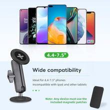 Load image into Gallery viewer, FANAUE SC-03T9 Car Mount Compatible with RAM Mount B Size Ball Head, Magnetic Phone Holder for Dashboard, Windshield & Other Car Accessories - 4.7 to 7.5 inch Smartphones