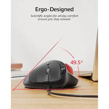 Load image into Gallery viewer, Nulea M509 Trackball Mouse Wired, Ergonomic Design, Easy Thumb Control, Precise & Smooth Tracking, 2-in-1 Interface (Type A &Type C), Compatible for PC, Laptop, Mac, Windows(Red).