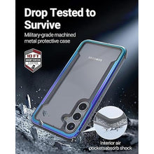 Load image into Gallery viewer, RAPTIC Shield Case Compatible with Samsung Galaxy S24+ Plus–Shockproof Military Grade Protection, Durable Anodized Aluminum Frame, 10ft Drop Tested, Iridescent