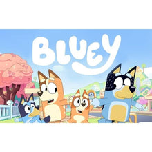 Load image into Gallery viewer, Accutime Bluey Kids Smartwatch with Camera, Games, Pedometer and Audio Recorder for Creative Play and Learning, 1.5" Touchscreen, Blue, Fits 5.5"-8.0" Wrists, for Boys and Girls Ages 3+