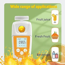 Load image into Gallery viewer, 0-55% Brix Meter,High Precision Digital Brix Refractometer with ATC for Fruit,Juice,Beverages,Suger Content Measurement in Wine Making,Beer Brewing,Homebrew Kit