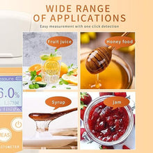 Load image into Gallery viewer, 0-93% Brix Meter,Suger Tester,High Range Digital Brix Refractometer with ATC for Honey,Maple Syrup,Fruit,Beverages,Juice,Molasses,Sugary Drink,Suger Content Measurement