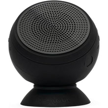 Load image into Gallery viewer, Speaqua – Bluetooth Speaker-Waterproof, Floatable, Portable Speaker Beach Accessory - Dual Portable Speakers Bluetooth Wireless Pairing - Removable Suction - Barnacle Vibe 3.0 (Manta Ray Black)