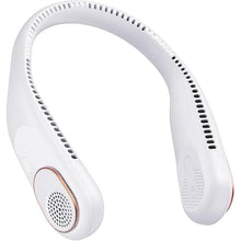 Load image into Gallery viewer, SWEETFULL Portable Neck Fan 360° Cooling Bladeless Personal Fan | No Hair Twisting - 4000mAh USB Rechargeable Wearable Fan for Travel, Birthday Gifts for Men, Women, Mom, and Dad