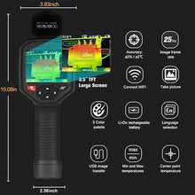 Load image into Gallery viewer, Thermal Imaging Camera 256x192 IR Resolution Handheld Infrared WiFi Thermal Camera 3.5" Screen with Analysis Software, Thermal Camera Home Inspection,Thermal viewer,Thermal Vision