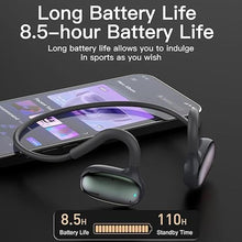 Load image into Gallery viewer, Ulian Open Ear Sports Headphones, Air Conduction Bluetooth 5.3 Wireless Headset with Deep Bass, Noise Canceling and Comfort Wearing, IPX6 Waterproof Sports Earbuds for Gym, Workout, Running, Cycling