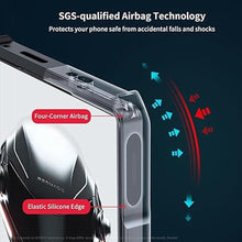 Load image into Gallery viewer, for ZTE Nubia Red Magic 9 Pro / 9S Pro Case, Ultra-Thin Lightweight Cover, Soft TPU Bumper + Acrylic Back, Military Grade Drop Protection, Clear Black