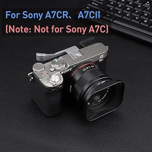 Load image into Gallery viewer, Haoge Metal Thumb Up Rest Hand Grip for Sony ?7CII,Alpha 7CII,ILCE-7CII,A7CR Camera Accessories Silver THB-A7CII-S Hot Shoe Thumb Up