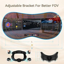 Load image into Gallery viewer, 3-in-1 PU Leather Facial Interface for Meta Quest 3 Christmas, Bigger FOV Frame, Thicked Face Pad Widly Cushion Enhance Comfort | Immersive Nose Light Blocker, Vent Grills Reduce Lenses Foggy