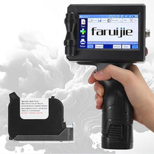 Load image into Gallery viewer, Handheld Inkjet Printer with 4.3Inch Touch Screen Printing Height 0.5" & 45MM/S Printing Speed for Batch Number Barcode Text Logo QR Code Luxury Wishing Artifact(Support 25 Languages)