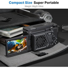 Load image into Gallery viewer, UURig Upgrade Camera Cooling Fan for Sony/Canon/FUJIFILM/Nikon DSLR Cameras Video Shooting Accessories Flexible Adjustment Spring Mount Design Camera Cooling Black