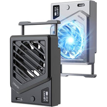 Load image into Gallery viewer, UURig Upgrade Camera Cooling Fan for Sony/Canon/FUJIFILM/Nikon DSLR Cameras Video Shooting Accessories Flexible Adjustment Spring Mount Design Camera Cooling Black