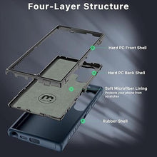 Load image into Gallery viewer, MYBAT Pro Maverick Series for Samsung Galaxy S24 Ultra Case with Belt Clip Holster, 6.8 inch, Heavy Duty Military Grade Drop Protective Case with 360° Rotating Stand (No Screen Protector) Blue