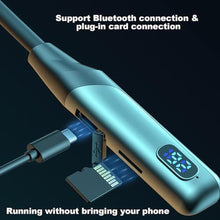 Load image into Gallery viewer, Xmenha Neckband Bluetooth Headphones Neck Earbuds Wireless Around The Neck Bluetooth Headphones Headset Neckband Earbuds Neck Band Around Neck Blue Tooth Head Phones