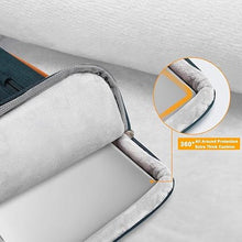 Load image into Gallery viewer, MOSISO 360 Protective Laptop Case 16 inch, 15-15.6 inch Laptop Sleeve Compatible with MacBook Pro 16, HP, Acer, Dell, Lenovo, ASUS, Side Open Carrying Case with 4 Zipper Pockets&Handle, Teal Green