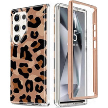 Load image into Gallery viewer, MERRO for Samsung Galaxy S24 Ultra Case,Ultimate Durable Cover with Fashionable Designs for Women and Girls,Stylish Protective Phone Case 6.2" Beautiful Cheetah