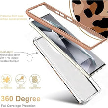 Load image into Gallery viewer, MERRO for Samsung Galaxy S24 Ultra Case,Ultimate Durable Cover with Fashionable Designs for Women and Girls,Stylish Protective Phone Case 6.2" Beautiful Cheetah