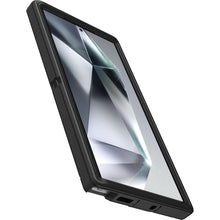 Load image into Gallery viewer, OtterBox Samsung Galaxy S24 Ultra Defender Series Case - Single Unit Ships in Polybag, Ideal for Business Customers - Black, Rugged & Durable, with Port Protection, Includes Holster Clip Kickstand