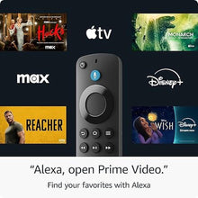 Load image into Gallery viewer, Amazon Fire TV Stick HD (newest model), free and live TV, Alexa Voice Remote, smart home controls, HD streaming