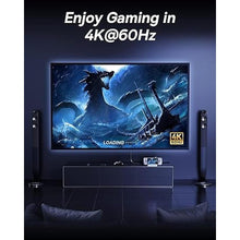 Load image into Gallery viewer, Steam Deck Dock, Baseus 6-in-1 Docking Station for Steam Deck/ROG Ally X/Legion Go with HDMI 2.0 4K@60Hz, Gigabit Ethernet, Adjustable Stand Design, 100W PD and 3 USB-A 3.0 Ports