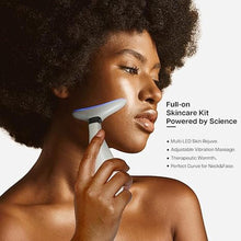 Load image into Gallery viewer, Lily Neck Face Massager, Skin Rejuvenation Beauty Massager, 3-in-1 at-Home Facial Spa Tool, Lifting, Toning and Tightening for a Radiant Appearance (Pearl White)