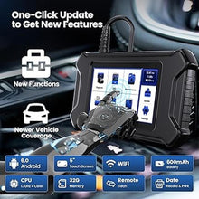 Load image into Gallery viewer, MUCAR CS6 OBD2 Scanner, Car Scanner Diagnostic Tool with 6 Systems (ABS SRS ECM TCM BCM TPMS) and 7 Reset Services (Oil EPB SAS ETS TPMS ABS DPF), 5" HD Touchscreen, Lifetime Free Update