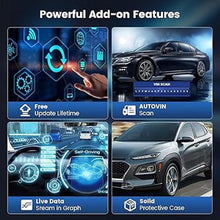 Load image into Gallery viewer, MUCAR CS6 OBD2 Scanner, Car Scanner Diagnostic Tool with 6 Systems (ABS SRS ECM TCM BCM TPMS) and 7 Reset Services (Oil EPB SAS ETS TPMS ABS DPF), 5" HD Touchscreen, Lifetime Free Update