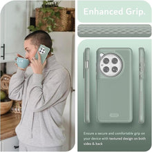 Load image into Gallery viewer, TUDIA MergeGrip Magsafe Compatible Phone Case for OnePlus 12 5G 2024 - Military Grade, Drop Tested, Dual Layer, Shockproof, Anti-Slip, Heavy Duty & Protector Cover Protective Phone Case - Green Lily