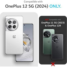 Load image into Gallery viewer, TUDIA MergeGrip Phone Case for OnePlus 12 5G 2024 - Military Grade, Drop Tested, Dual Layer, Shockproof, Anti-Slip, Heavy Duty & Protector Cover Protective Phone Case - Green Lily