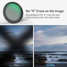 Load image into Gallery viewer, SmallRig 52mm Magnetic Variable ND Filter Kit, ND2-ND32 (1-5 Stops) VND Filter with M Mount Filter Adapter, No X Cross HD Optical Glass Neutral Density Filter Kit for Phone- 4386B