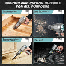 Load image into Gallery viewer, Car Vacuum Cleaner-Wireless Handheld Car Vacuums with Best Suction,Brushless Motor 12000PA Maximum Power,3 in 1 Mini Portable Vacuum Cleaner Cordless for Home,Office,Kitchen,Cars