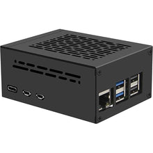 Load image into Gallery viewer, Geekworm PCIe Metal Case P579 for Raspberry Pi 5 Support X1001/X1004/X1003/X1015/X1000/M901& Raspberry Pi 5 Active Cooler