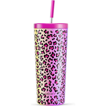 Load image into Gallery viewer, Meoky 24 oz Insulated Tumbler with Lid and Straw, Stainless Steel Vacuum Insulated Tumbler, Keeps Cold for 24 Hours, 100% Leak Proof, Fits in Car Cup Holder (Celebration)
